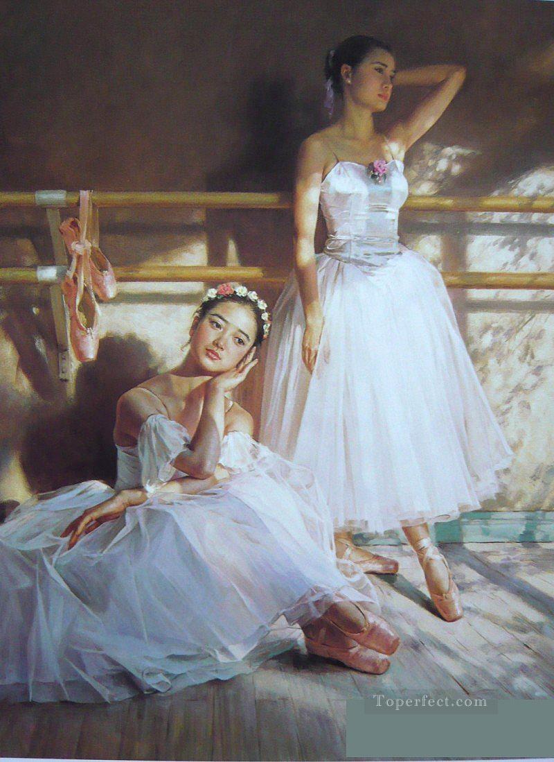 Ballerinas Guan Zeju01 Oil Paintings